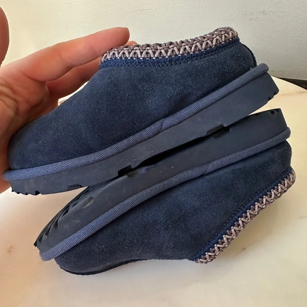 UGG TASMAN II Slipper Navy blue  Slip on Shoes Toddler Size 10